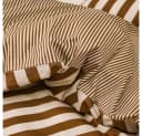 Marc O'Polo Home Bettwäsche Classic Stripe Toffee Brown Satin Bild 3