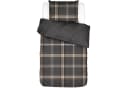 Essenza Wendebettwäsche Valentina Grey Flanell 2-teilig Karo Grau Bild 2