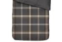 Essenza Wendebettwäsche Valentina Grey Flanell 2-teilig Karo Grau Bild 3