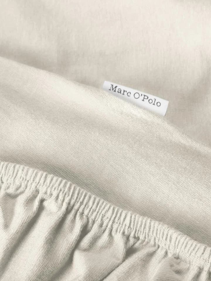 Marc O'Polo Home Spannbettlaken Premium Organic Jersey Weiss - Bild 2