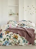 ESSENZA Plaid Julia aus Baumwollsamt, Rosa, Karomuster Bild 1