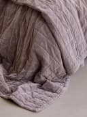 ESSENZA Plaid Julia aus Baumwollsamt, Rosa, Karomuster Bild 5