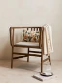 Essenza Plaid Knitted Ajour aus Bio-Baumwolle Weiß Bild 1