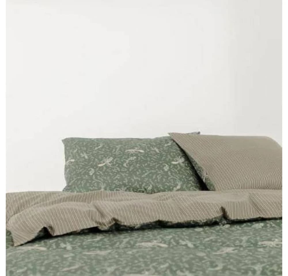 Marc O'Polo Home Bettwäsche Salen Satin Grün Floral - Bild 3