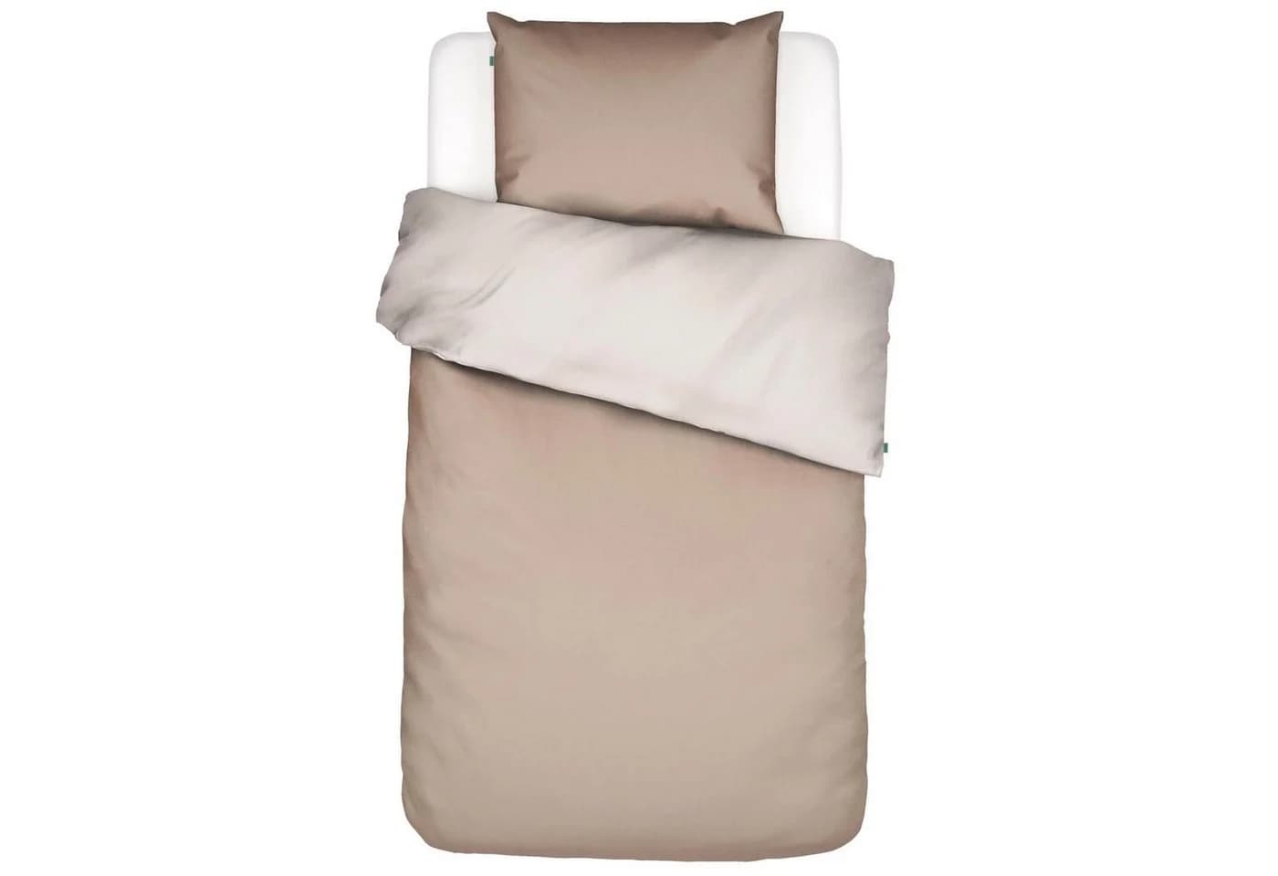Essenza Wendebettwäsche Two In One Ginger 2-teilig Baumwolle Braun/Beige - Bild 2