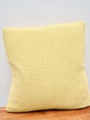 Marc O'Polo Home Dekokissen Nordic Knit Gelb Nachhaltige Baumwolle Bild 1
