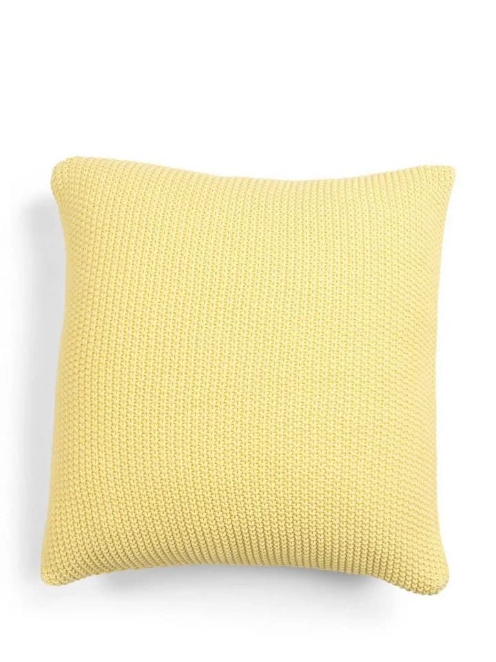 Marc O'Polo Home Dekokissen Nordic Knit Gelb Nachhaltige Baumwolle - Bild 2