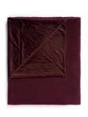 ESSENZA Teddy-Plaid Lila Unifarben Super Weich Bild 2