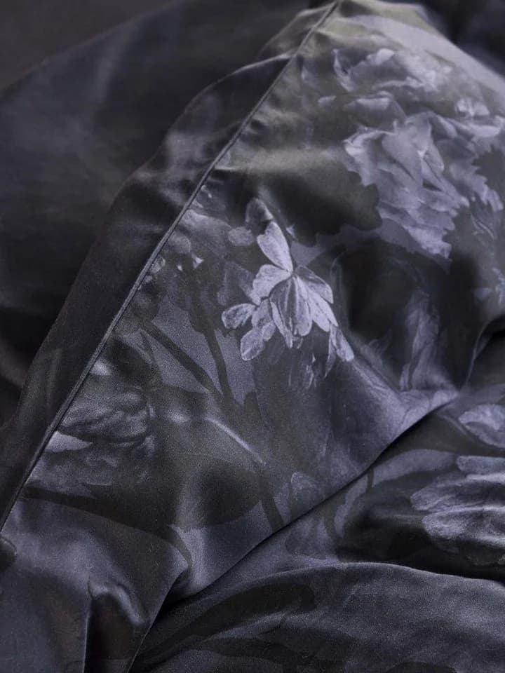 Essenza Bettwäsche Floor Satin 2-teilig Blau Floral - Bild 4