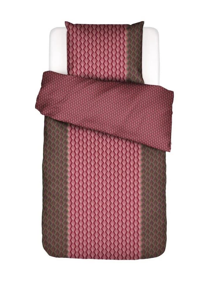Essenza Bettwäsche Tesse Satin 2-teilig Ornamentdruck Rot - Bild 2