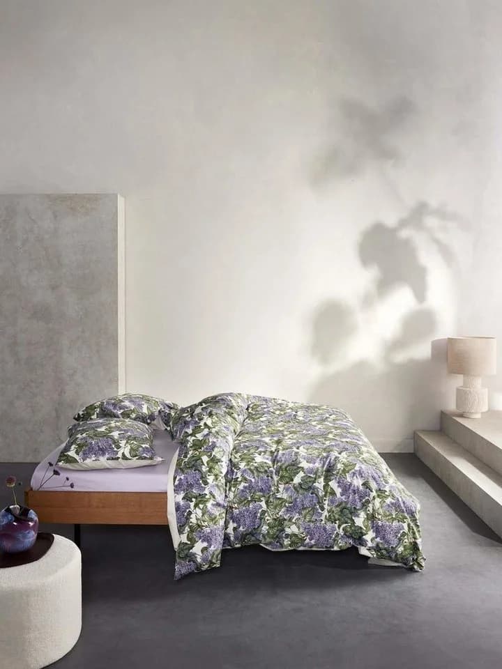 Essenza Bettwäsche Dirce Perkal 2-tlg. Violett Floral