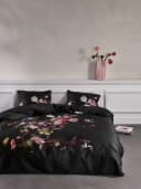 ESSENZA Bettwäsche Bouquet Satin 2-teilig Floral Grau Bild 1