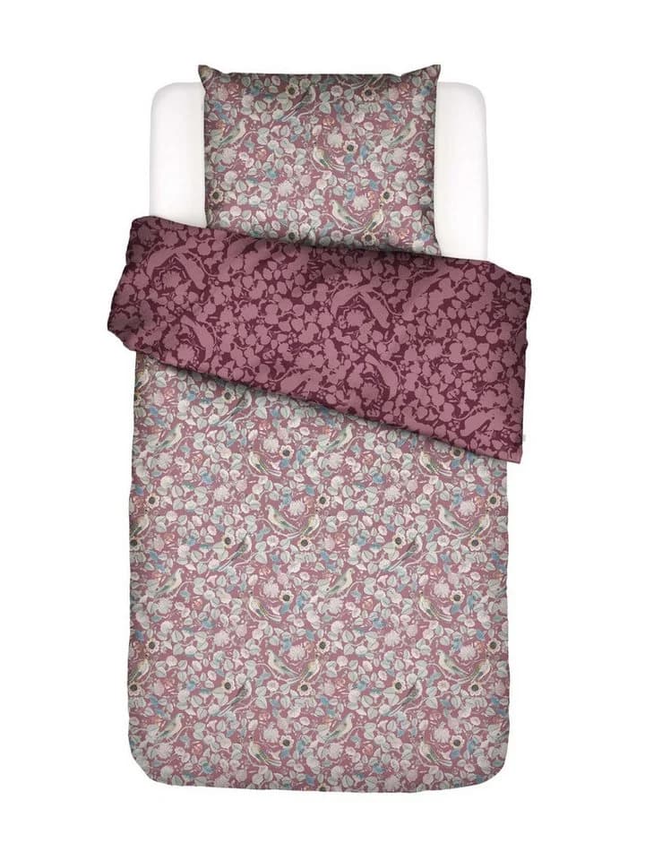 ESSENZA Bettwäsche Aleste Satin 2-teilig Floral Rosa - Bild 2