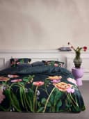 ESSENZA Bettwäsche Eloise Satin 2-teilig Floral Grau Bild 1