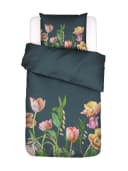 ESSENZA Bettwäsche Eloise Satin 2-teilig Floral Grau Bild 2