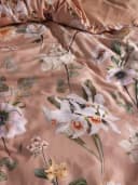 Essenza Bettwäsche Noe Satin 2-teilig Weiß/Beige Floral Bild 4