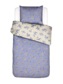 Essenza Bettwäsche Fiora Satin 2-teilig Blau-Violett Floral Bild 2