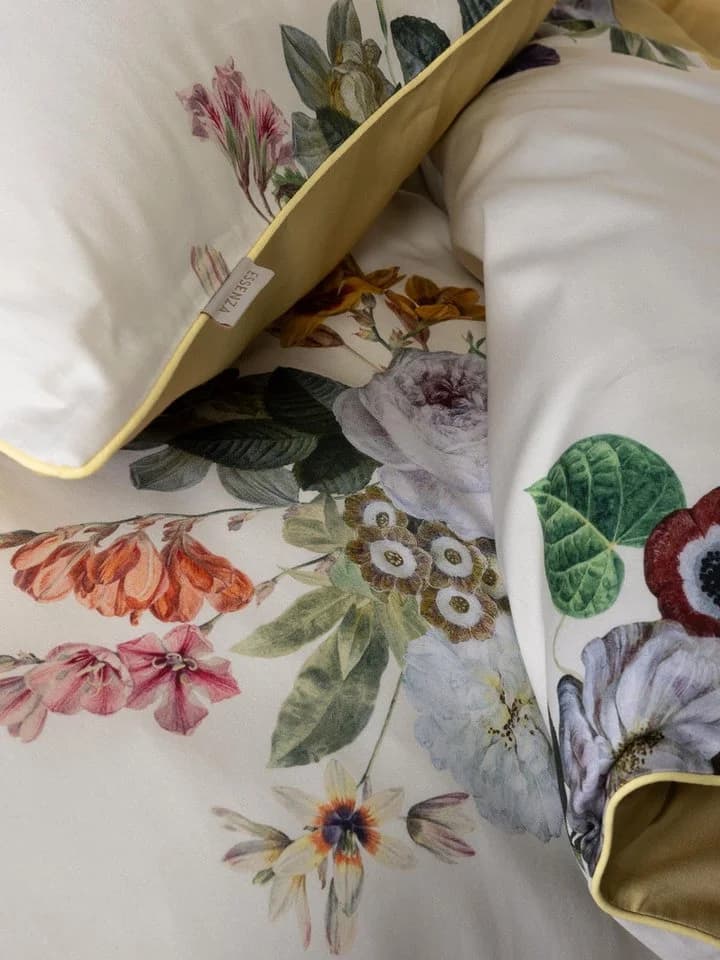 Essenza Bettwäsche Laurine Satin 3-teilig Floral Beige - Bild 5