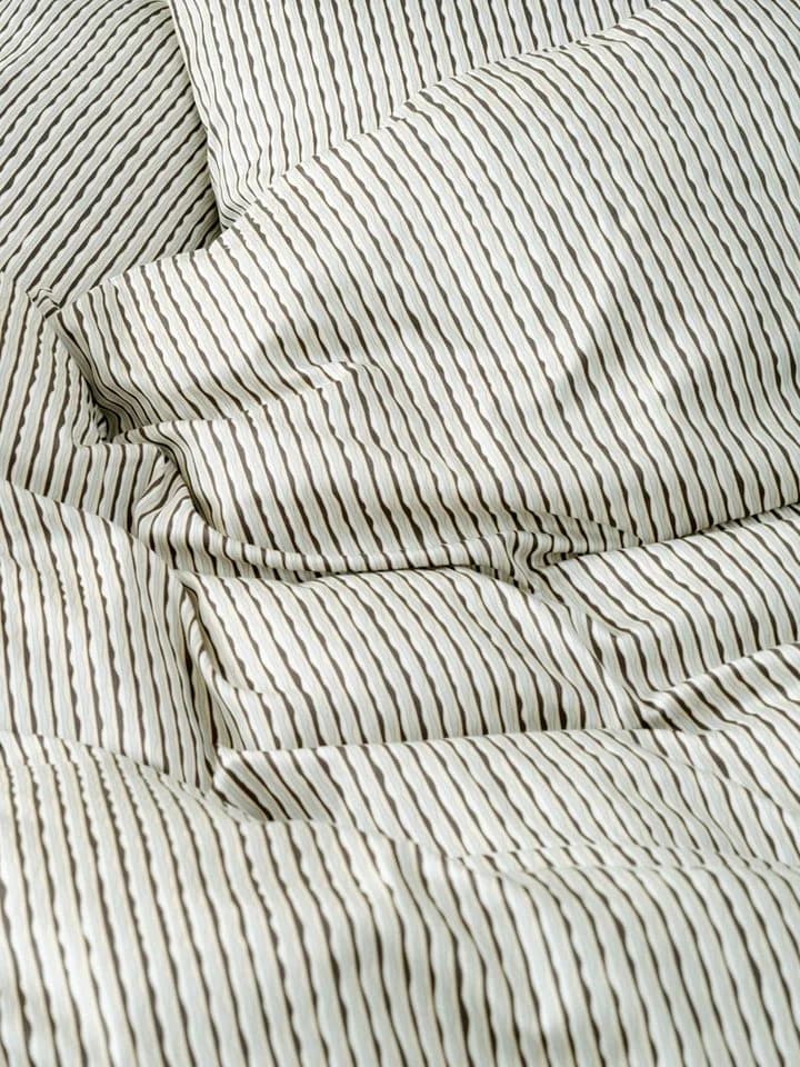 Marc O'Polo Home Bettwäsche Janne Satin 2-teilig Grau Streifen - Bild 4
