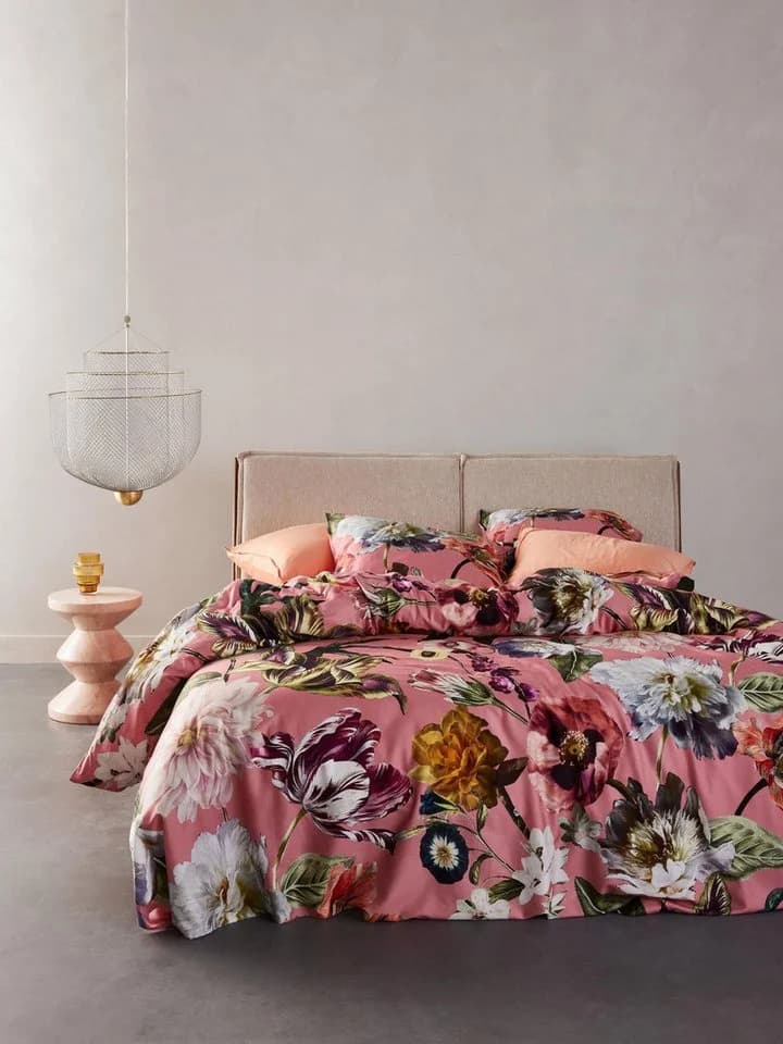 Essenza Bettwäsche Filou Satin 2-teilig Rosa Floral