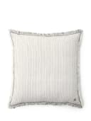 Marc O'Polo Home Dekokissen Fine Stripe Grau Bio-Baumwoll-Leinen-Mix Bild 2