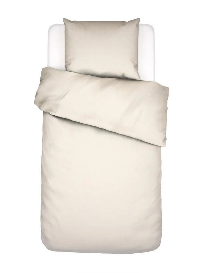 Essenza Bettwäsche Jule 2-teilig Baumwolle Unifarben Beige - Bild 2
