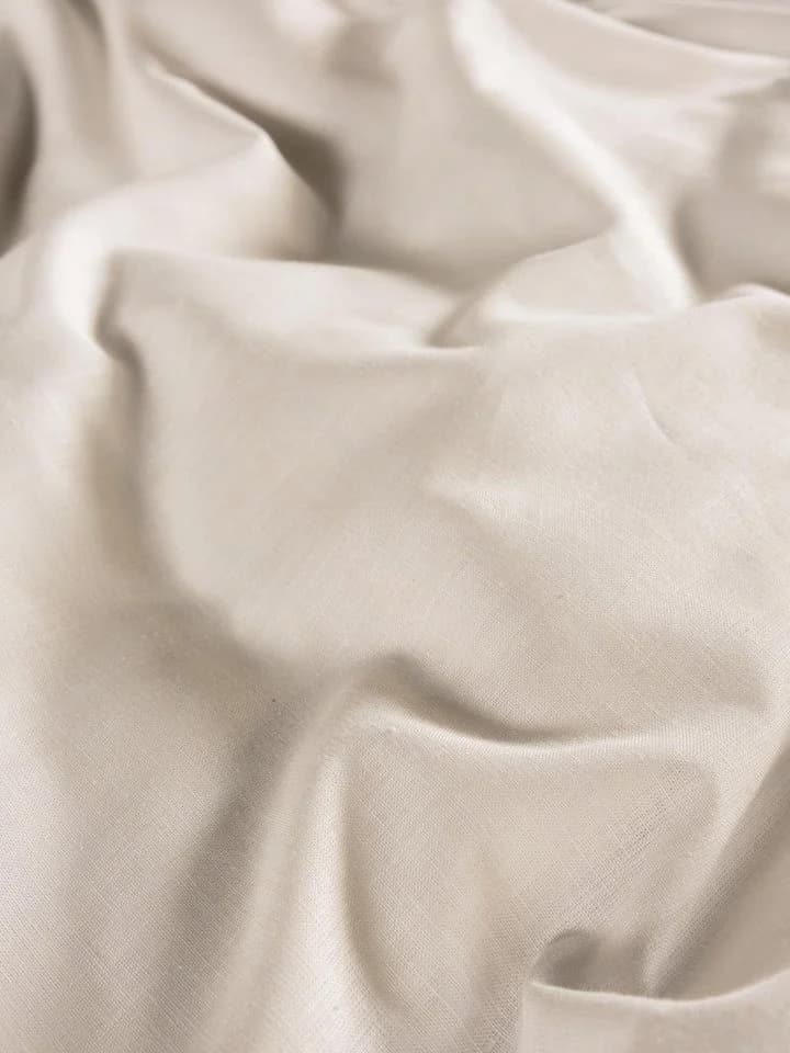 Essenza Bettwäsche Jule 2-teilig Baumwolle Unifarben Beige - Bild 4