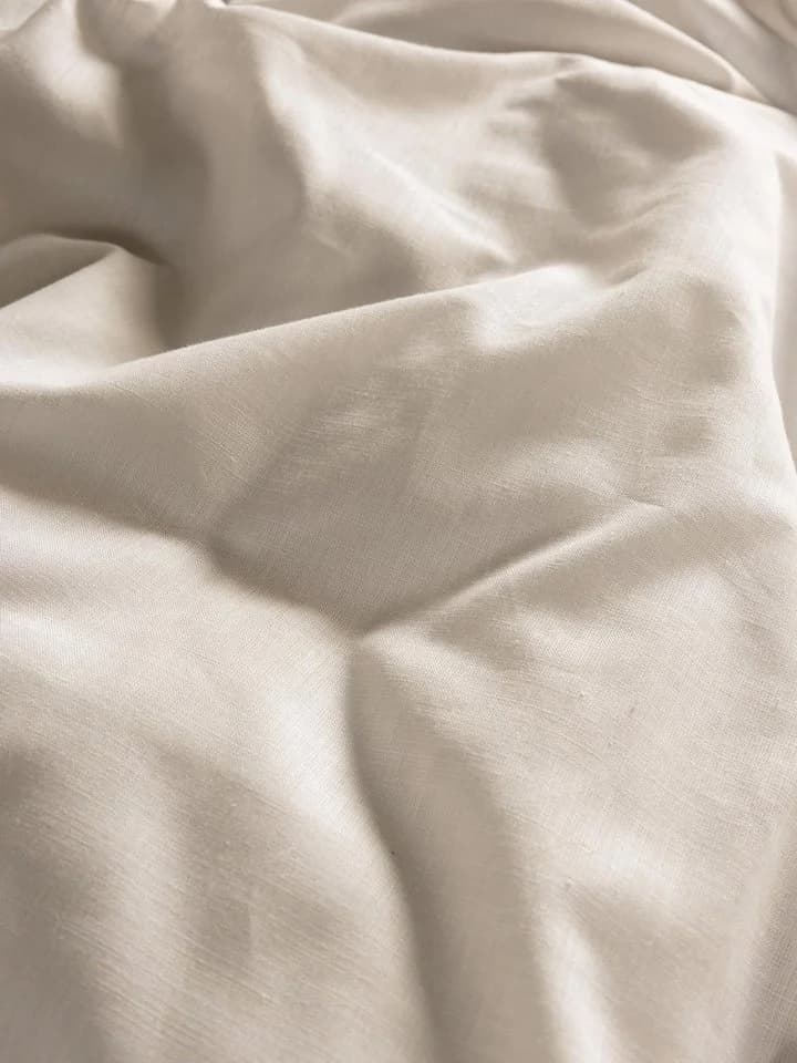 Essenza Bettwäsche Jule 2-teilig Baumwolle Unifarben Beige - Bild 5