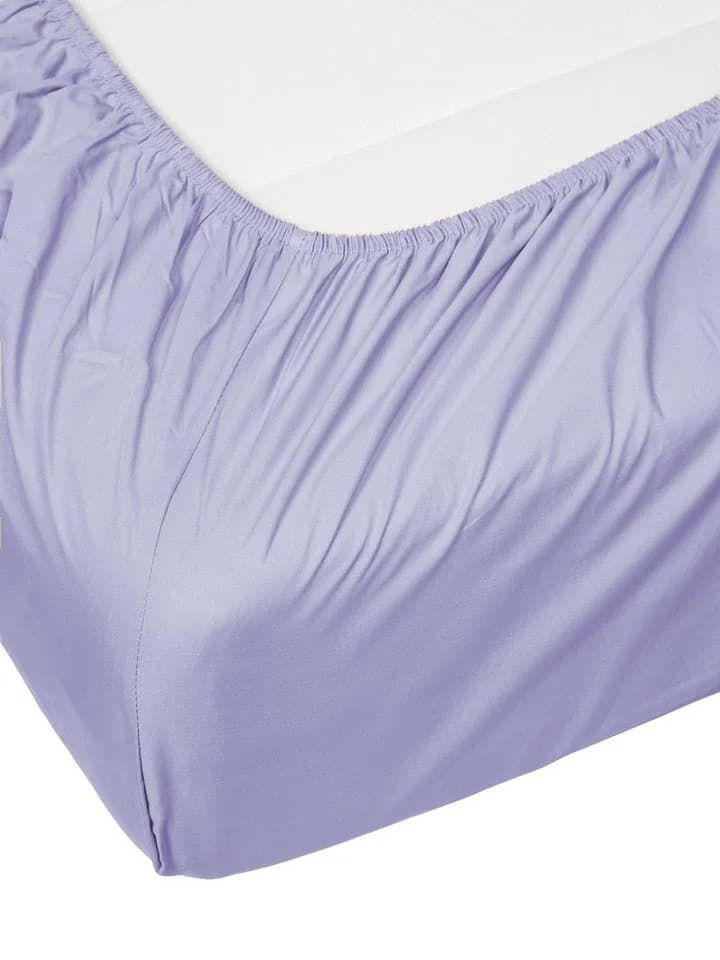 Essenza Spannbettlaken Minte Satin 300TC Rundum-Gummizug Blau - Bild 4