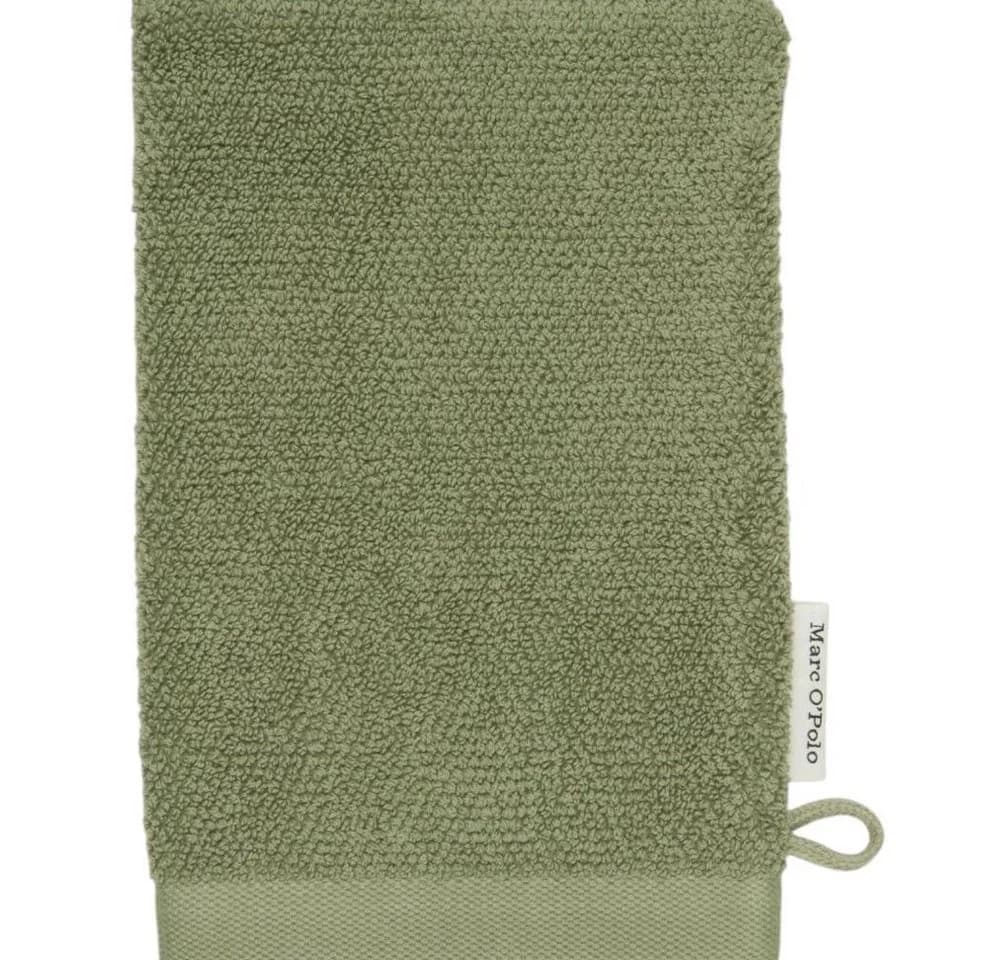 Marc O'Polo Home Waschhandschuh Timeless Uni Bio-Baumwolle Moss Green
