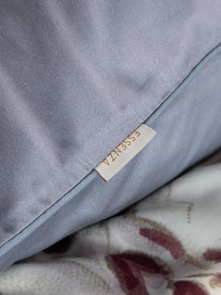 Essenza Bettwäsche Madia 2-teilig Satin Floral Grau - Bild 5