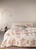 Essenza Bettwäsche Orianna Satin 2-teilig Floral Beige Bild 1