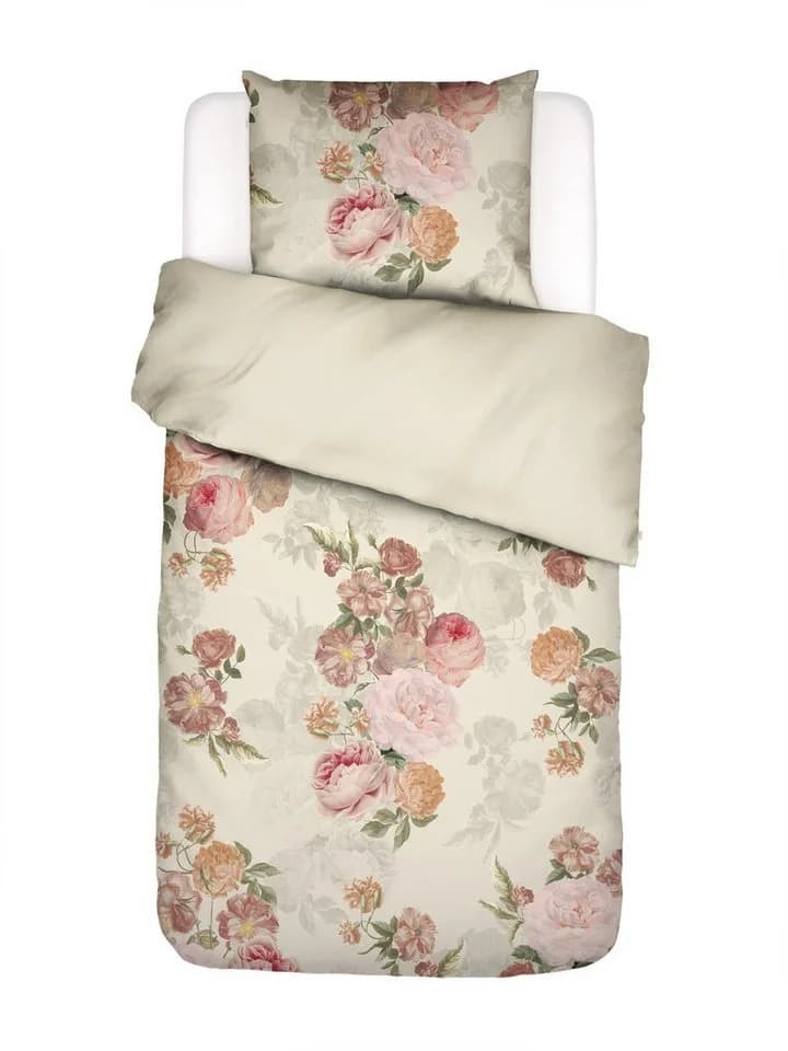 Essenza Bettwäsche Orianna Satin 2-teilig Floral Beige - Bild 2
