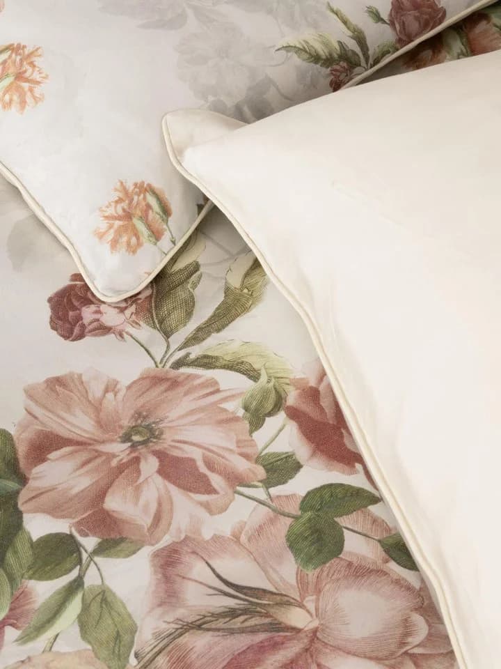 Essenza Bettwäsche Orianna Satin 2-teilig Floral Beige - Bild 4