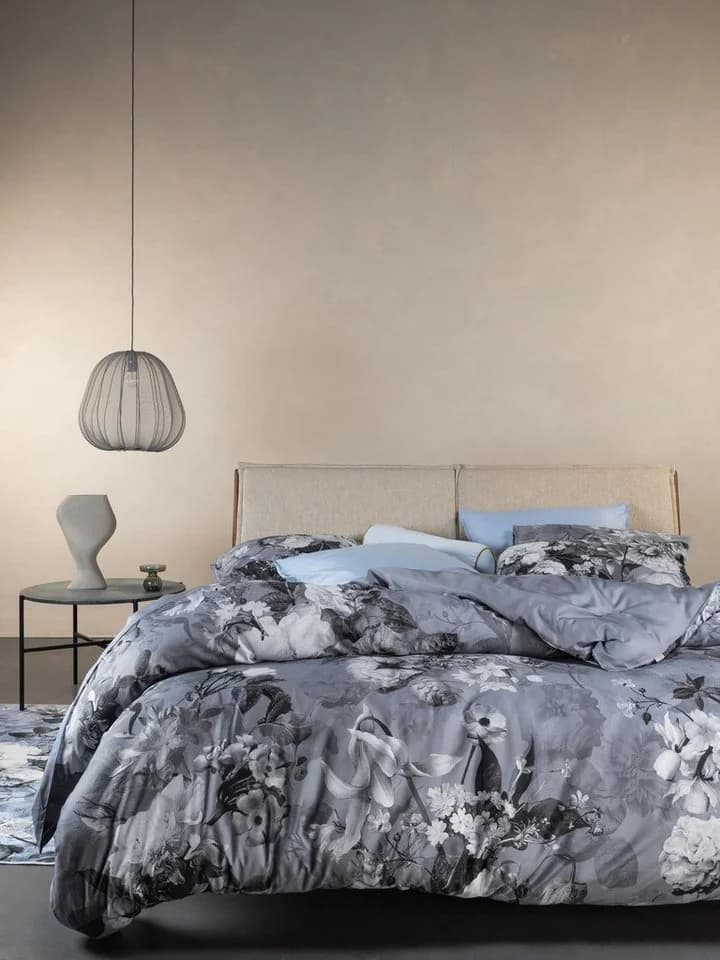 Essenza Bettwäsche Floor Satin 2-teilig Grau Floral - Bild 3
