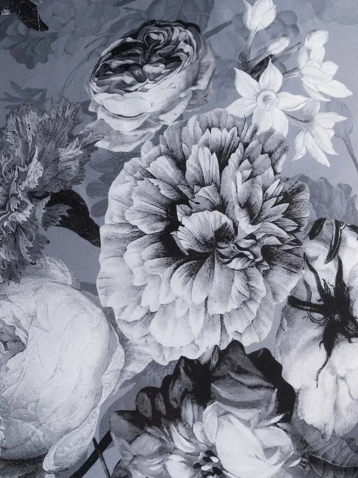 Essenza Bettwäsche Floor Satin 2-teilig Grau Floral - Bild 5
