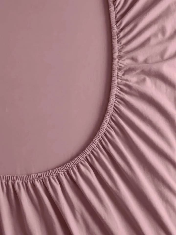 Essenza Spannbettlaken Essential Jersey Rosa 100% Baumwolle - Bild 4