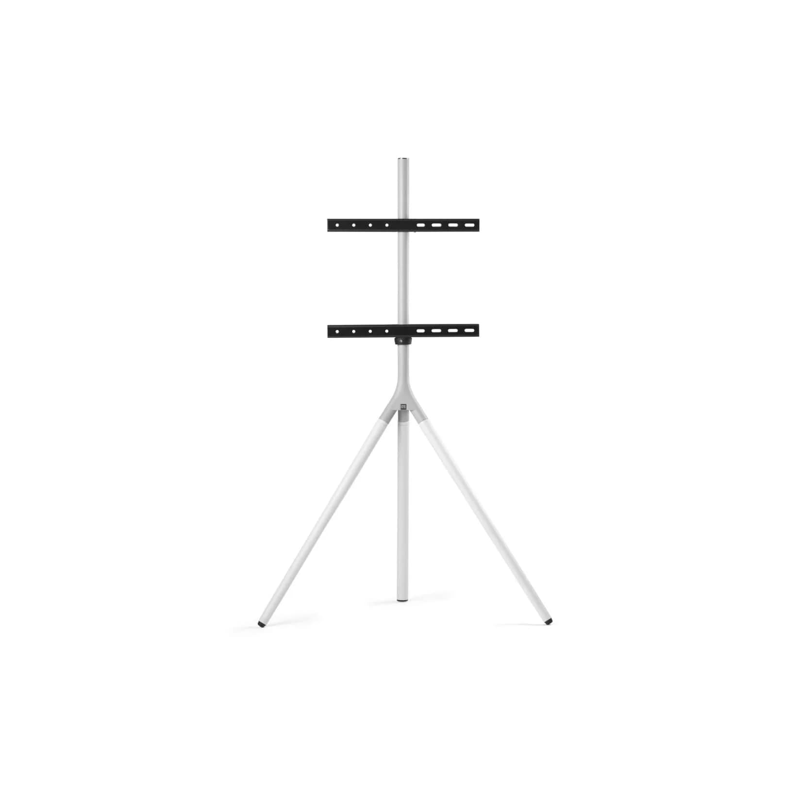 One For All 65" Tripod TV Stand METAL Cool White