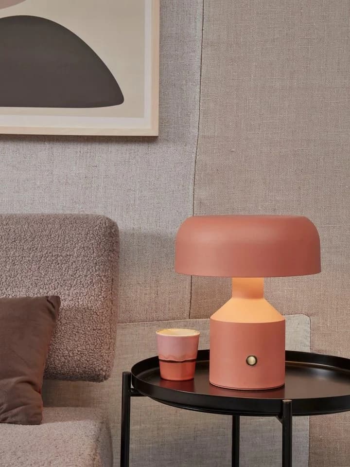 It's About Romi Tischlampe Porto 30 cm Terracotta Metall