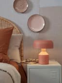 It's About Romi Tischlampe Porto 30 cm Terracotta Metall Bild 3