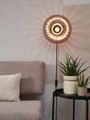 It's About RoMi Wandleuchte BRUSSELS LED Rauchglas Glas Bild 1