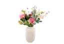 CreaFlor Home Bodenvase Avion Creme-Grau Keramik Bild 1