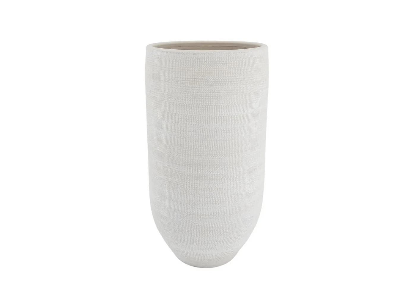 CreaFlor Home Bodenvase Tokio Creme Grau Keramik