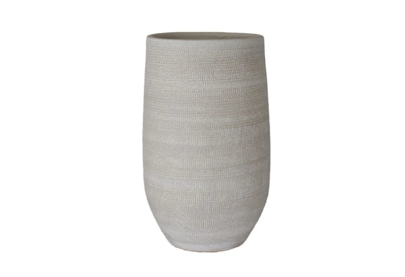 CreaFlor Home Bodenvase Tokio Creme Grau Keramik - Bild 2