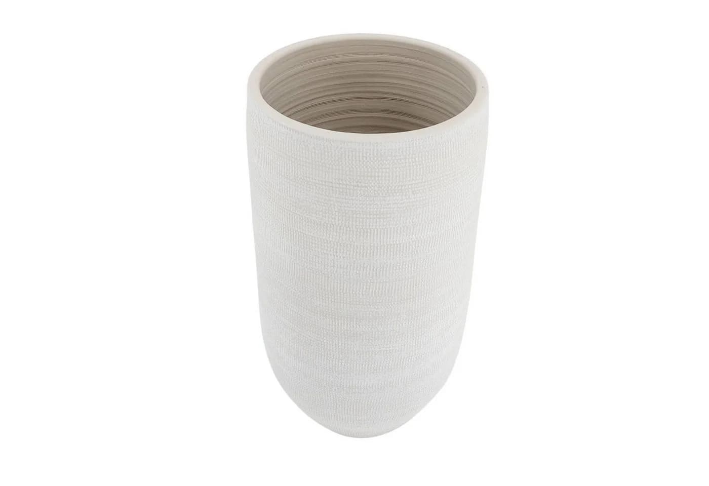 CreaFlor Home Bodenvase Tokio Creme Grau Keramik - Bild 3