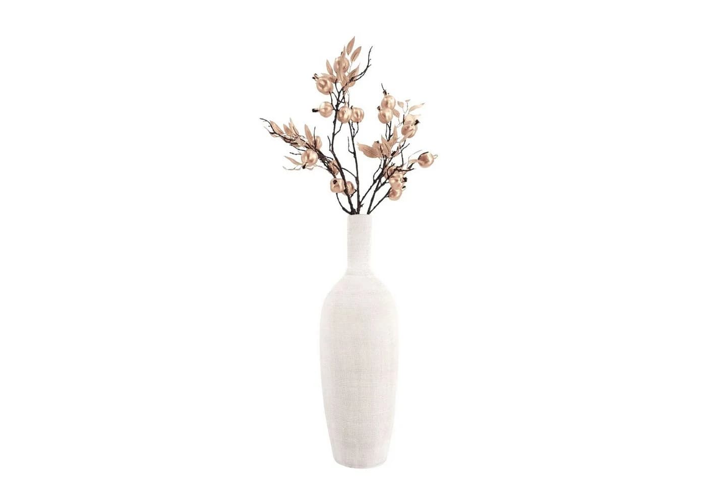 CreaFlor Home Bodenvase Tokio Creme-Grau Keramik