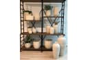 CreaFlor Home Bodenvase Avion Grau Keramik Bild 1