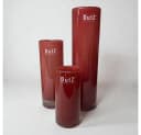 DutZ Dekovase Cylinder Glas Cranberry Bild 1