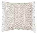 OTTO DE Dekokissen MACRAME Creme Baumwolle mit Fransen Bild 2