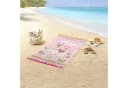 Good Morning Strandtuch Lama Rosa Microfaser Bild 1